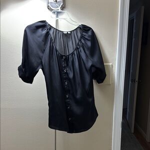 Elegant Black Women's Top